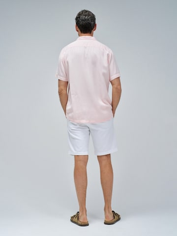 Salsa Jeans Regular Fit Hemd in Pink