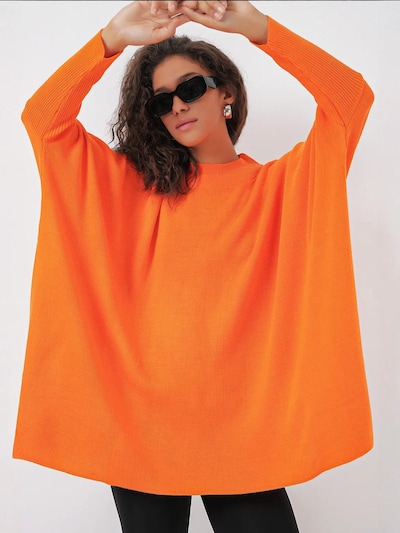 Bigdart Pullover 'Pullover' em S-M em laranja escuro, Vista do artigo
