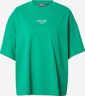 Tricou 'GOHEKO' de la LTB pe verde: față