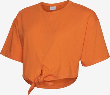 MAMALICIOUS T-Shirt 'Kay' in Orange: predná strana