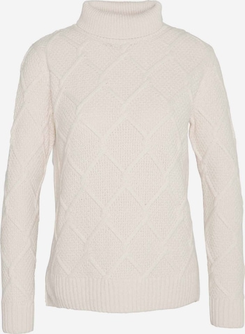 Pull-over 'Burne' Barbour en beige : devant