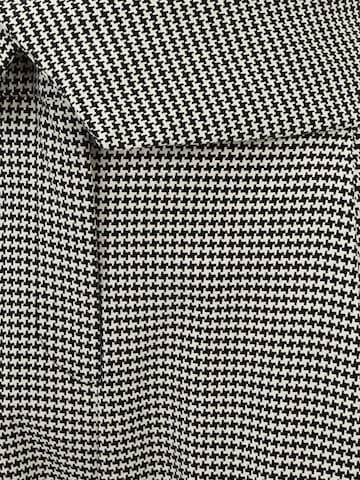 River Island Petite Слим Брюки со складками в Черный