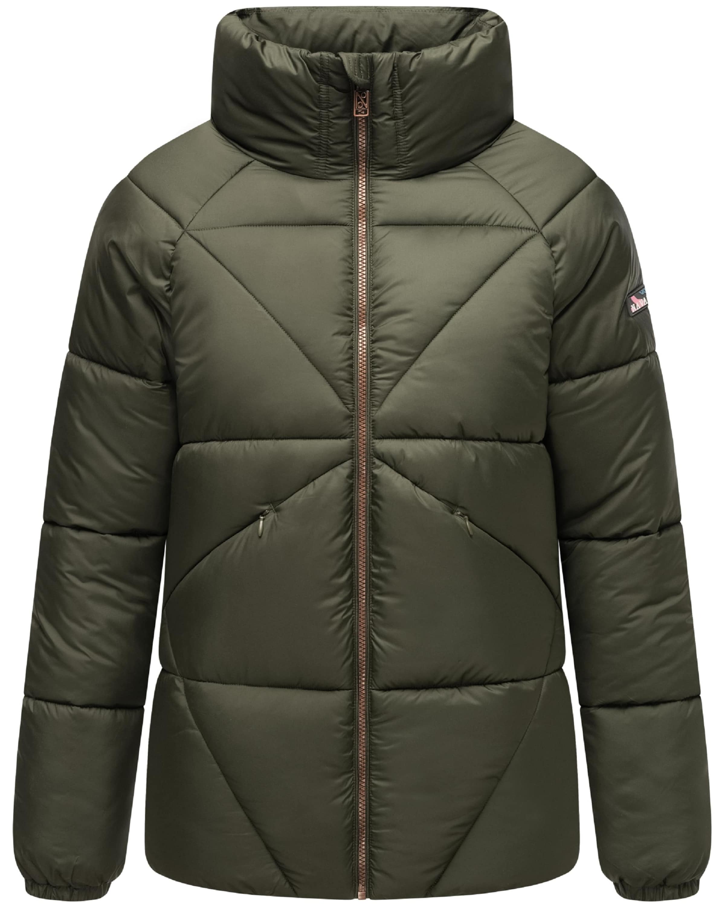 NAVAHOO Winter jacket 'Schokolina' in Green