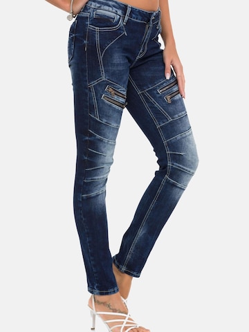 CIPO & BAXX Slim fit Jeans 'WD501' in Blue
