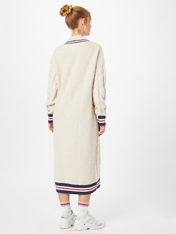 Tommy Jeans Knitted dress in Beige