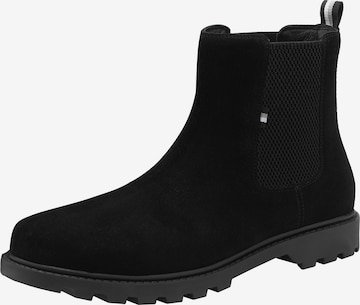 Chelsea Boots 'Fobo-0173' Ombre en noir : devant
