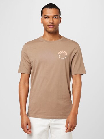 SCOTCH & SODA - Camiseta en beige: frente