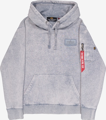 ALPHA INDUSTRIESSweater majica - siva boja: prednji dio