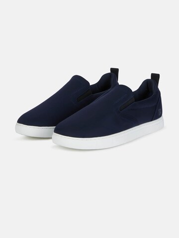 Boggi Milano Slip-ons in Blauw