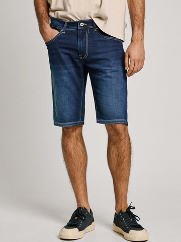 Pepe Jeans Slimfit Jeans in Blau: Vorderseite