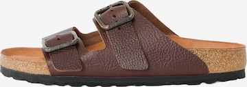 BIRKENSTOCK Pistokkaat 'Arizona' värissä ruskea: etupuoli