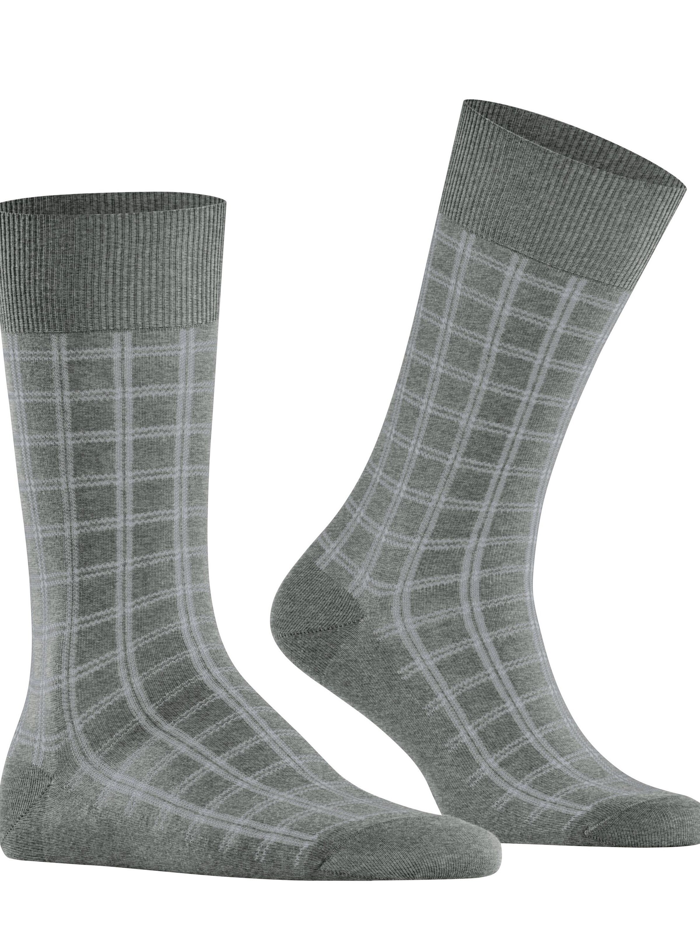 FALKE Modern Tailor in Grau: Vorderseite