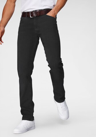 H.I.S Regular Jeans in Black: front