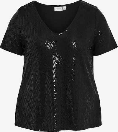 EVOKED T-shirt 'Glitta' en noir, Vue avec produit