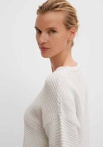 comma casual identity Pullover in Weiß