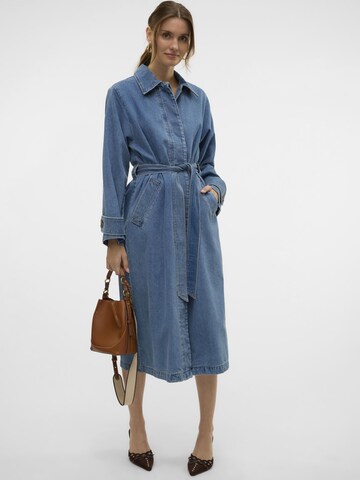 VERO MODA Tussenmantel 'SOLVA' in Blauw