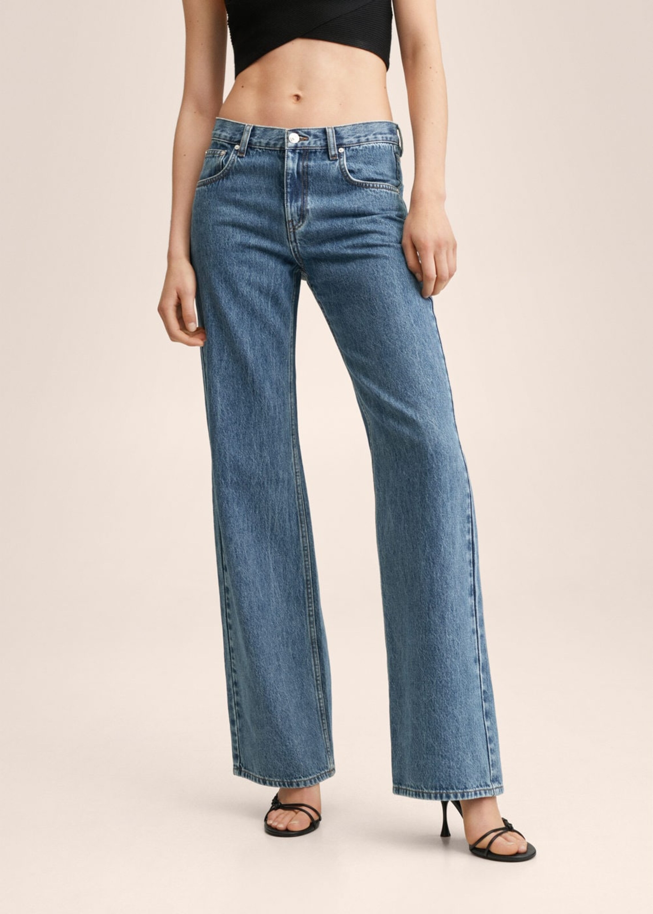 Frauen Jeans MANGO Jeans 'Eloise' in Dunkelblau - GB32400 Frauen Jeans MANGO Jeans 'Eloise' in Dunkelblau - GB32400