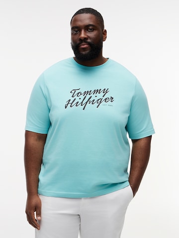 Tommy Hilfiger Big & Tall - Camiseta en azul: frente