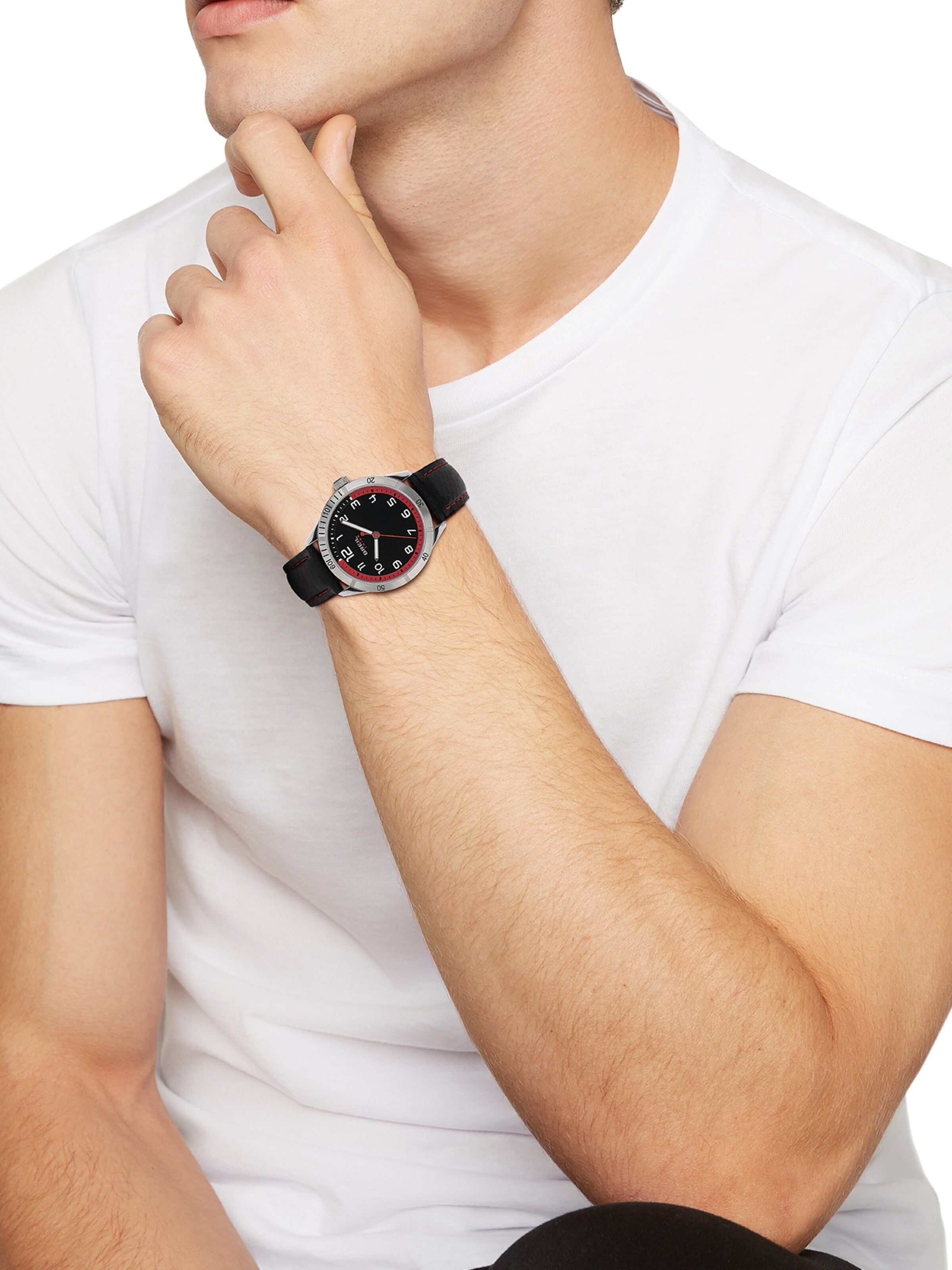 Breil Uhr 'Mate' in Schwarz