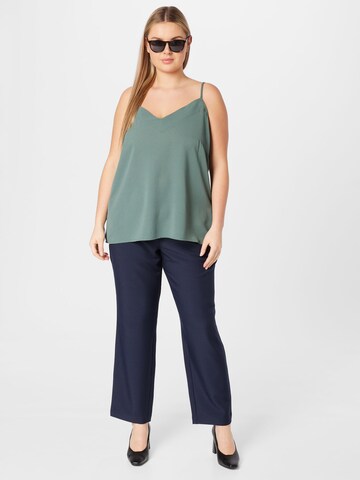 ONLY Carmakoma - Blusa 'LUXMIE' en verde