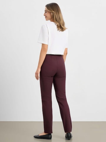 LAURIE Regular Trousers 'Betty' in Purple