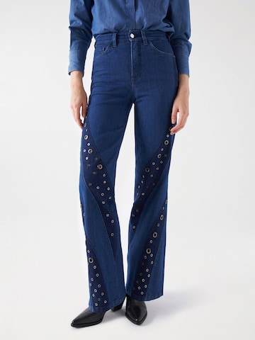 Salsa Jeans Regular Jeans 'Faith' in Blauw: voorkant