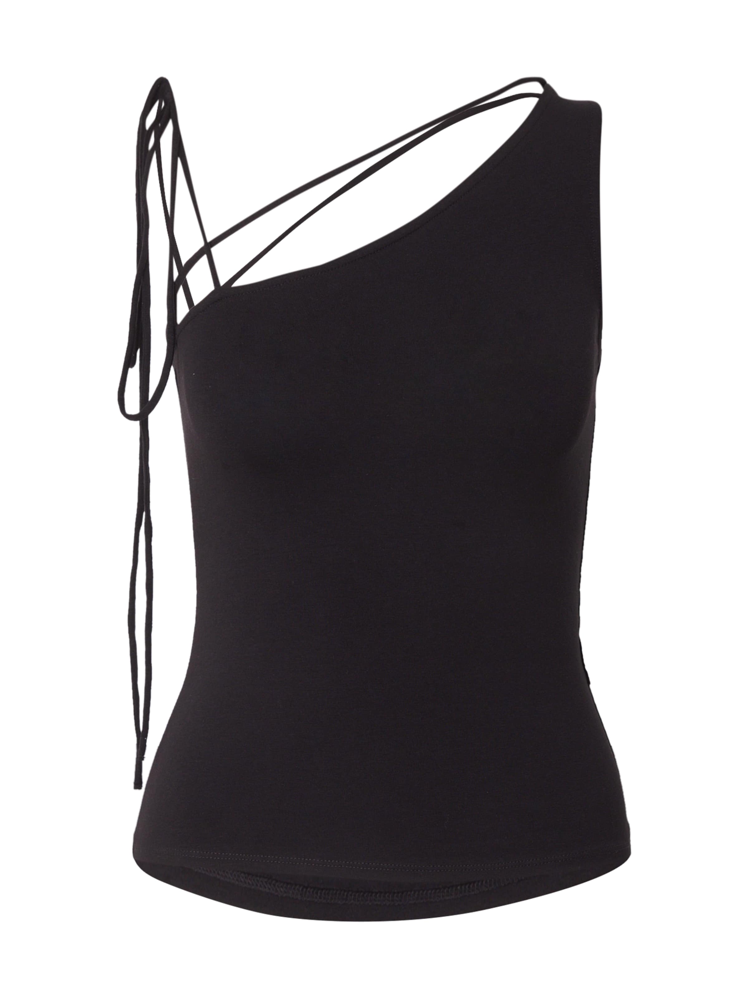 WEEKDAY Top 'Chloe' - fekete: elől