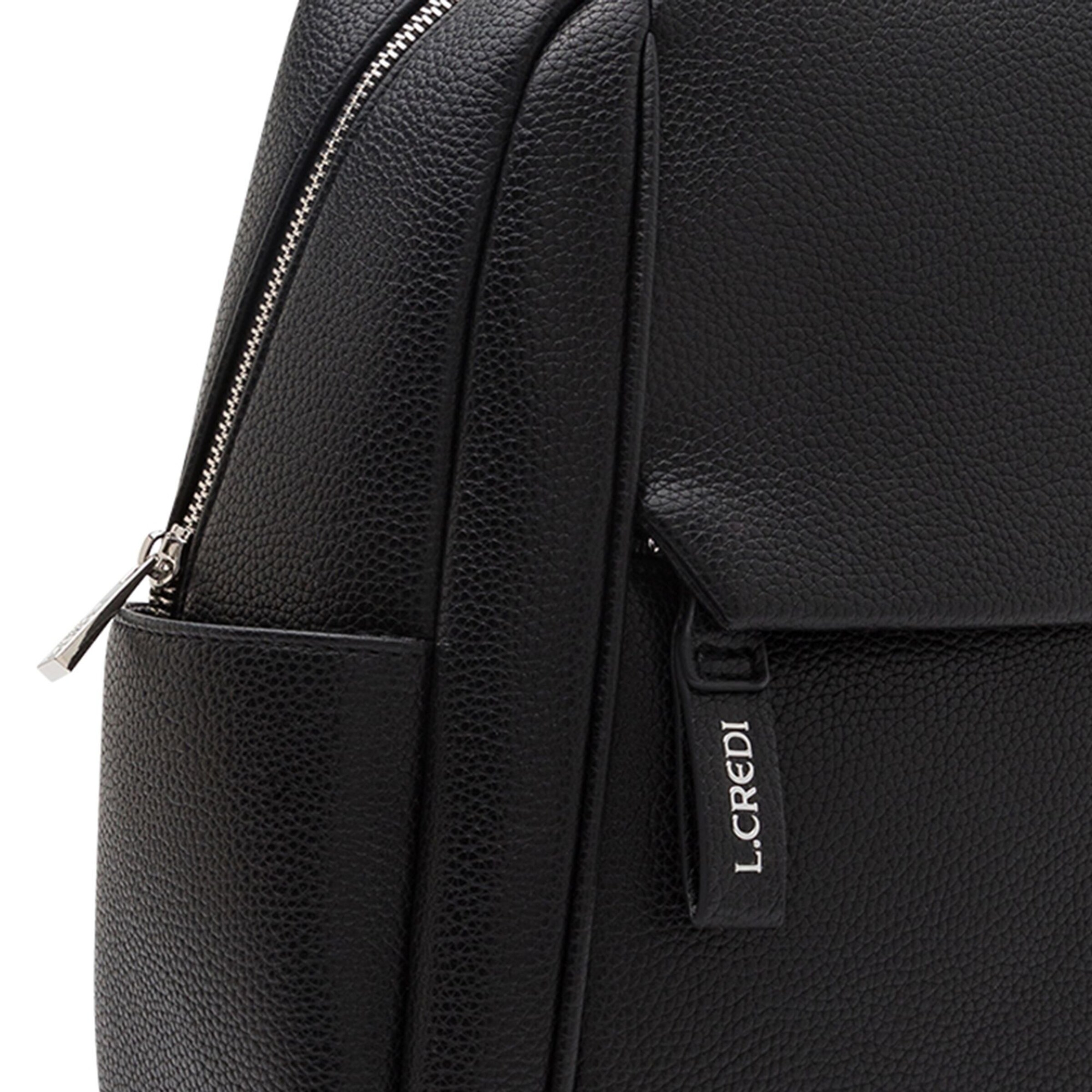 Sac à dos 'Pavidia' L.CREDI en noir