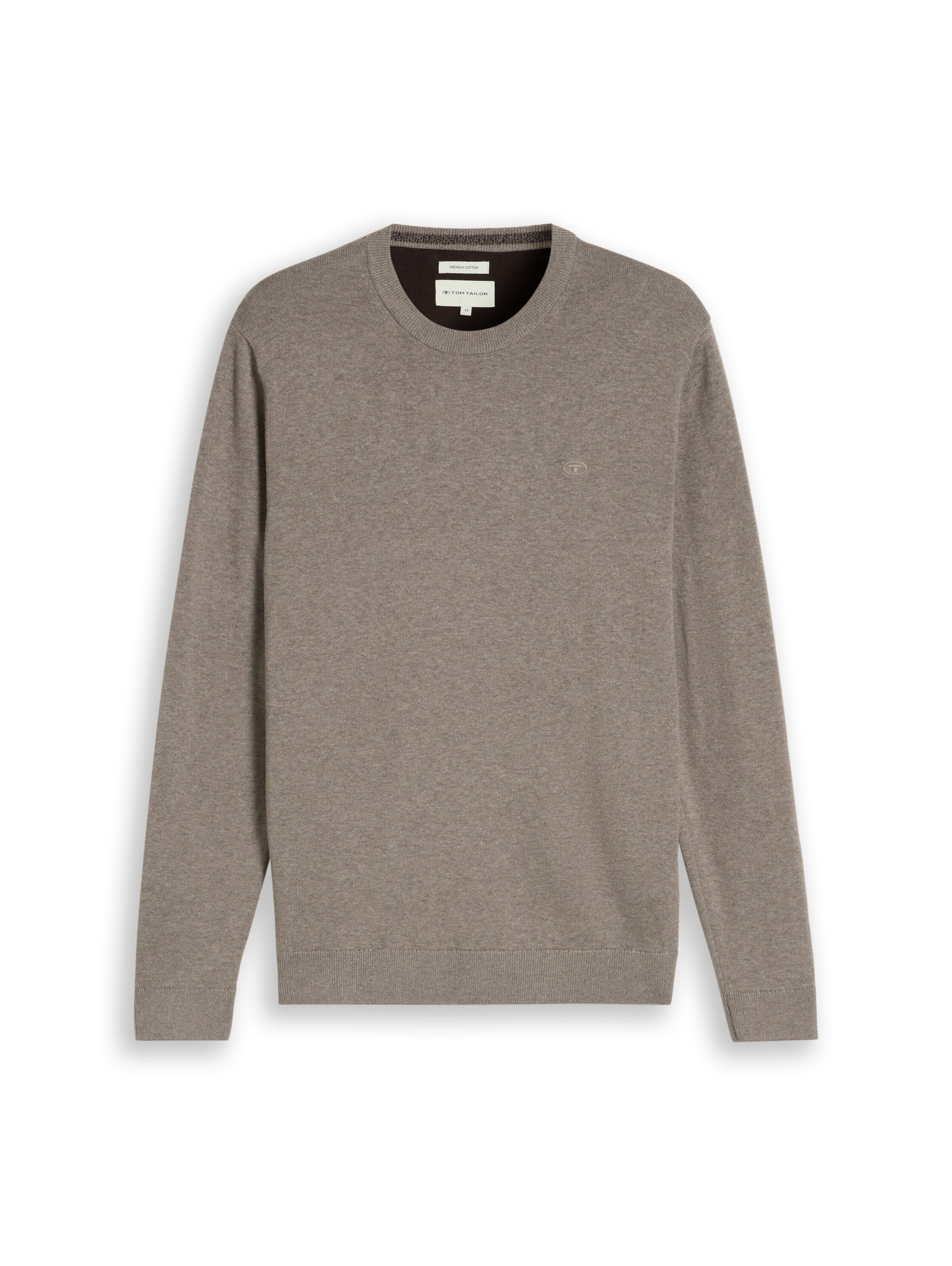 TOM TAILOR Sweter w kolorze brązowy: przód