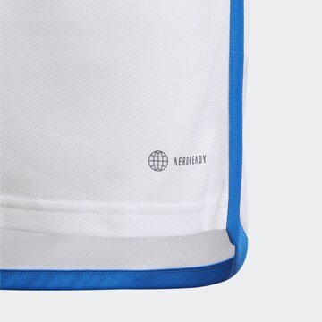 ADIDAS PERFORMANCE Функционална тениска 'Sweden 22 Away' в бяло
