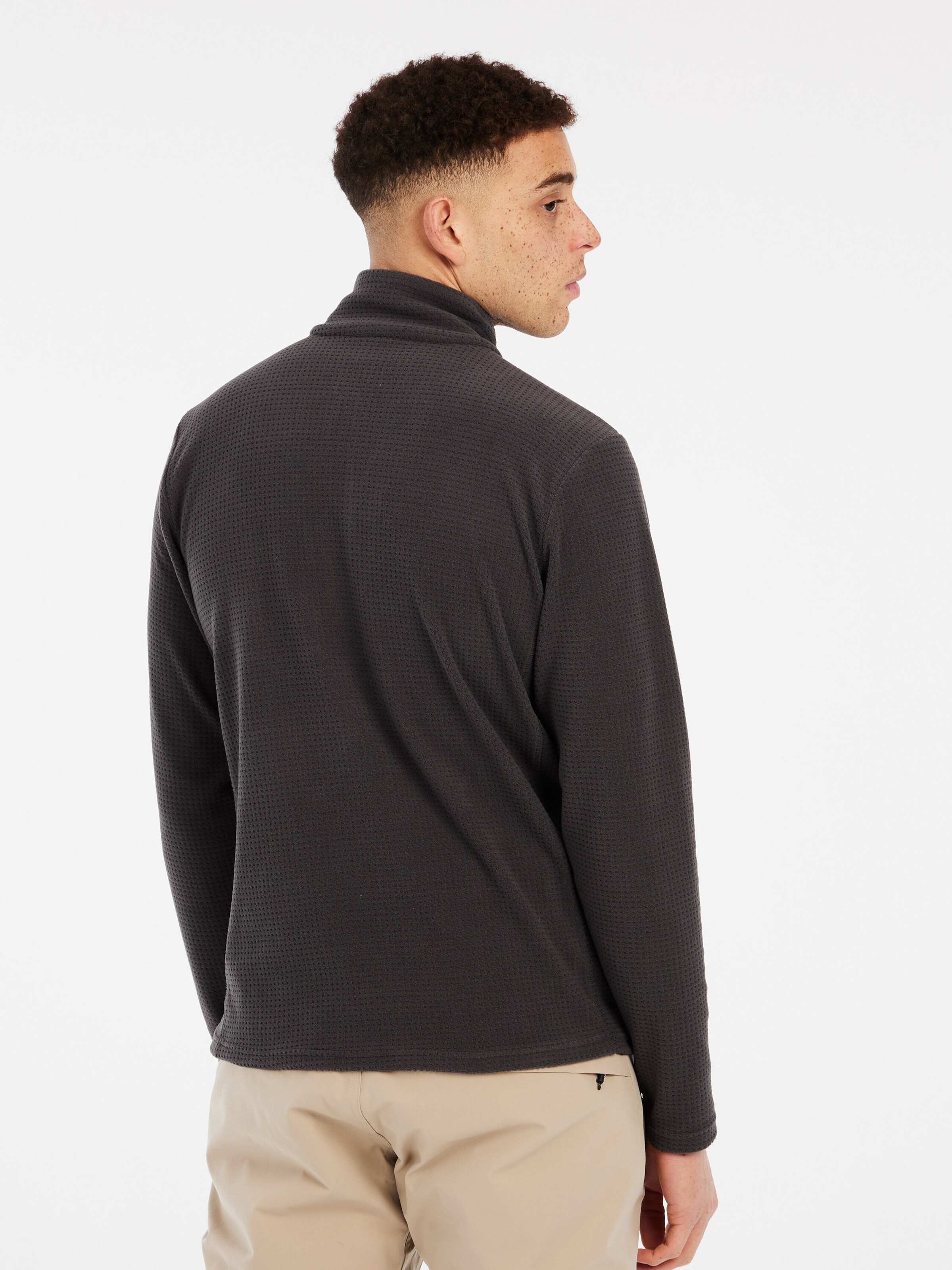 PROTEST Athletic Sweatshirt 'PRTCARE' in Grey