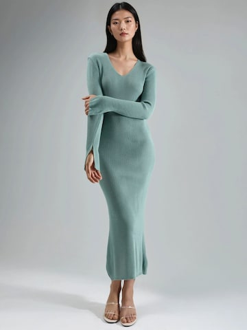 Abito in maglia di My fashion in verde: frontale