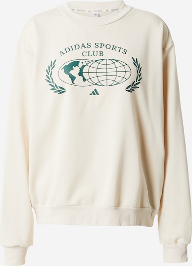 ADIDAS PERFORMANCE Sweat de sport 'Sports Club' en nude / sapin, Vue avec produit