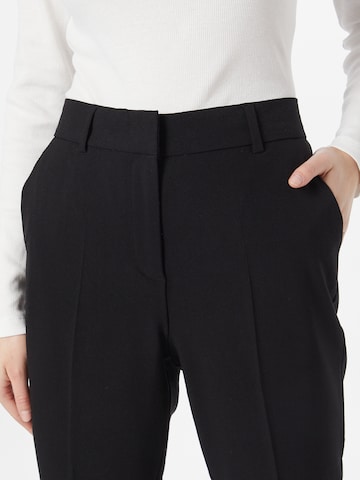 Soft Rebels Trousers with creases 'Vilja' in Black