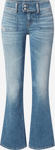 DIESELFlared/zvonoliki kroj Traperice 'HUSH' - plava boja: prednji dio