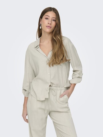 JDY Bluse 'JDYCaya' i grå: forside