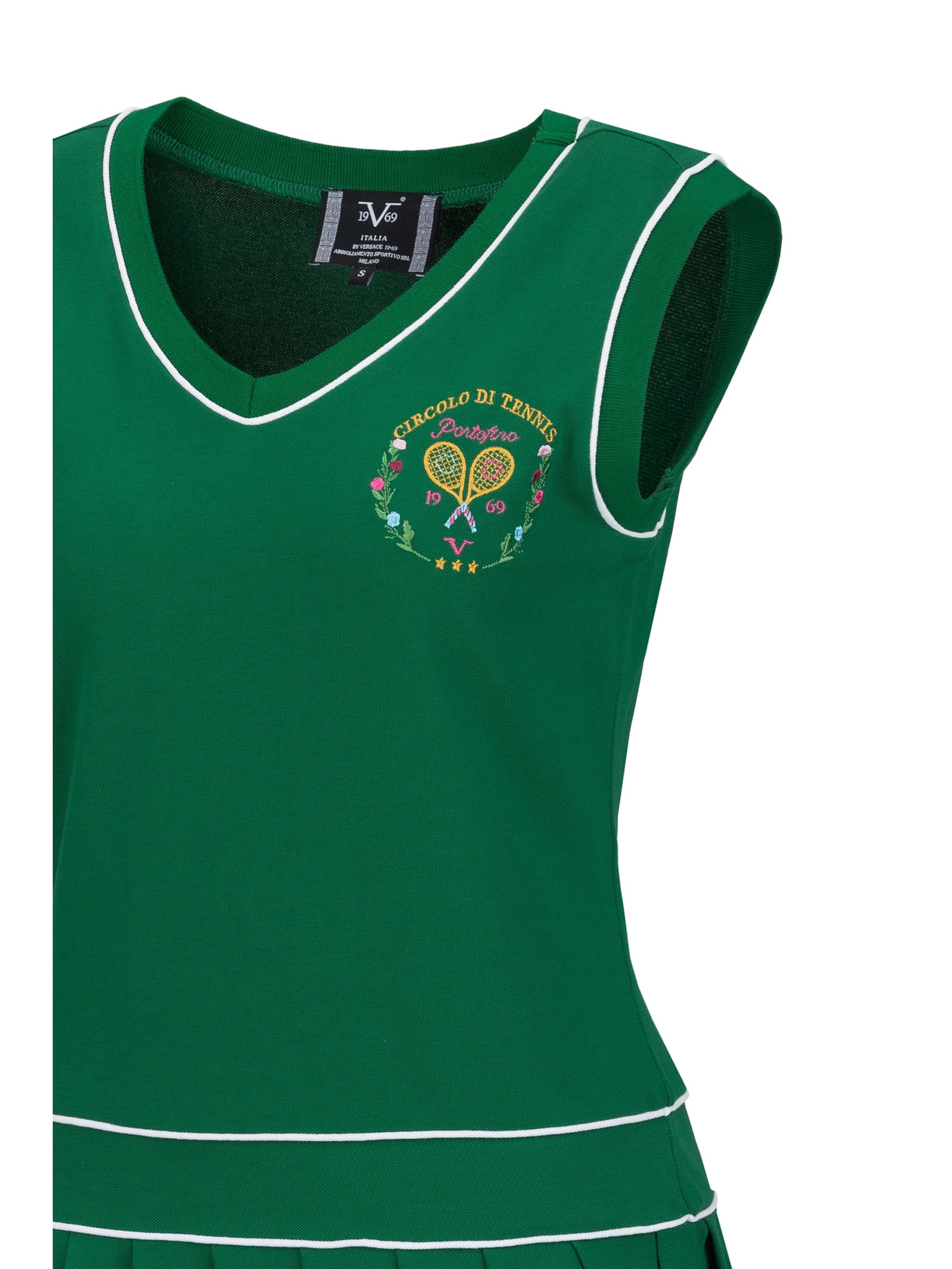 19V69 ITALIA Summer dress ' PAOLA TENNIS ' in Green