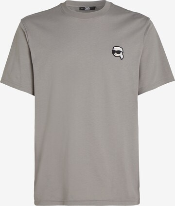 Karl Lagerfeld - Camiseta 'Ikonik 2.0' en gris: frente