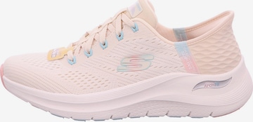 Baskets basses 'Arch Fit 2.0 - Easy Chic' SKECHERS en beige : devant