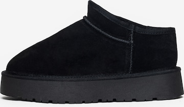 Gooce Slipper 'JACKIE', värv must: eest vaates