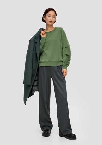 s.Oliver Sweatshirt in Groen