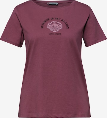 STREET ONE Shirt in Red: front