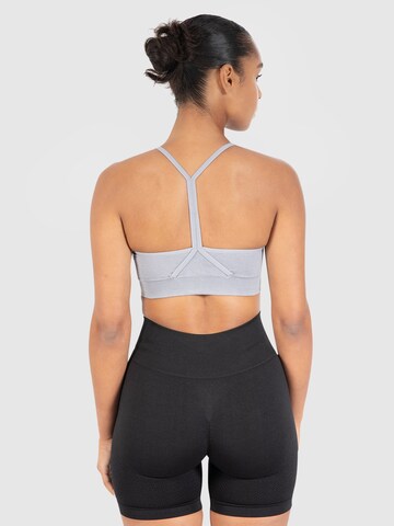 Bustier Soutien-gorge de sport Smilodox en gris
