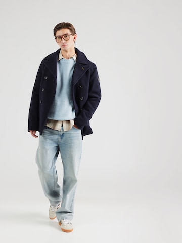 JACK & JONES Svetr 'JORLIVERPOOL' – modrá
