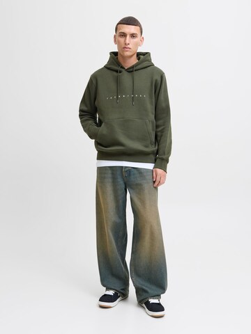 JACK & JONES Sweatshirt 'JJEStar' in Green