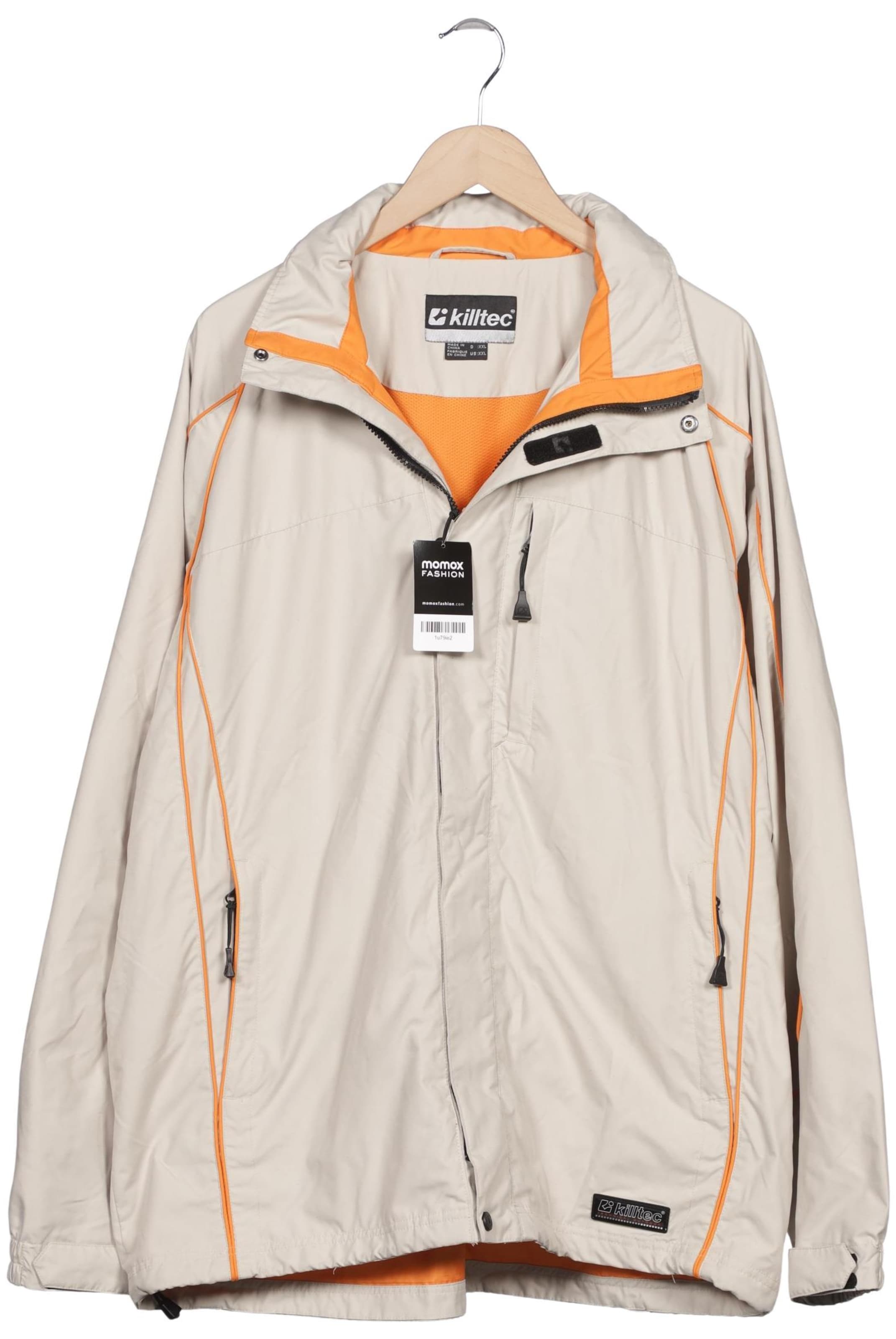 KILLTEC Jacket & Coat in XXL in Beige: front