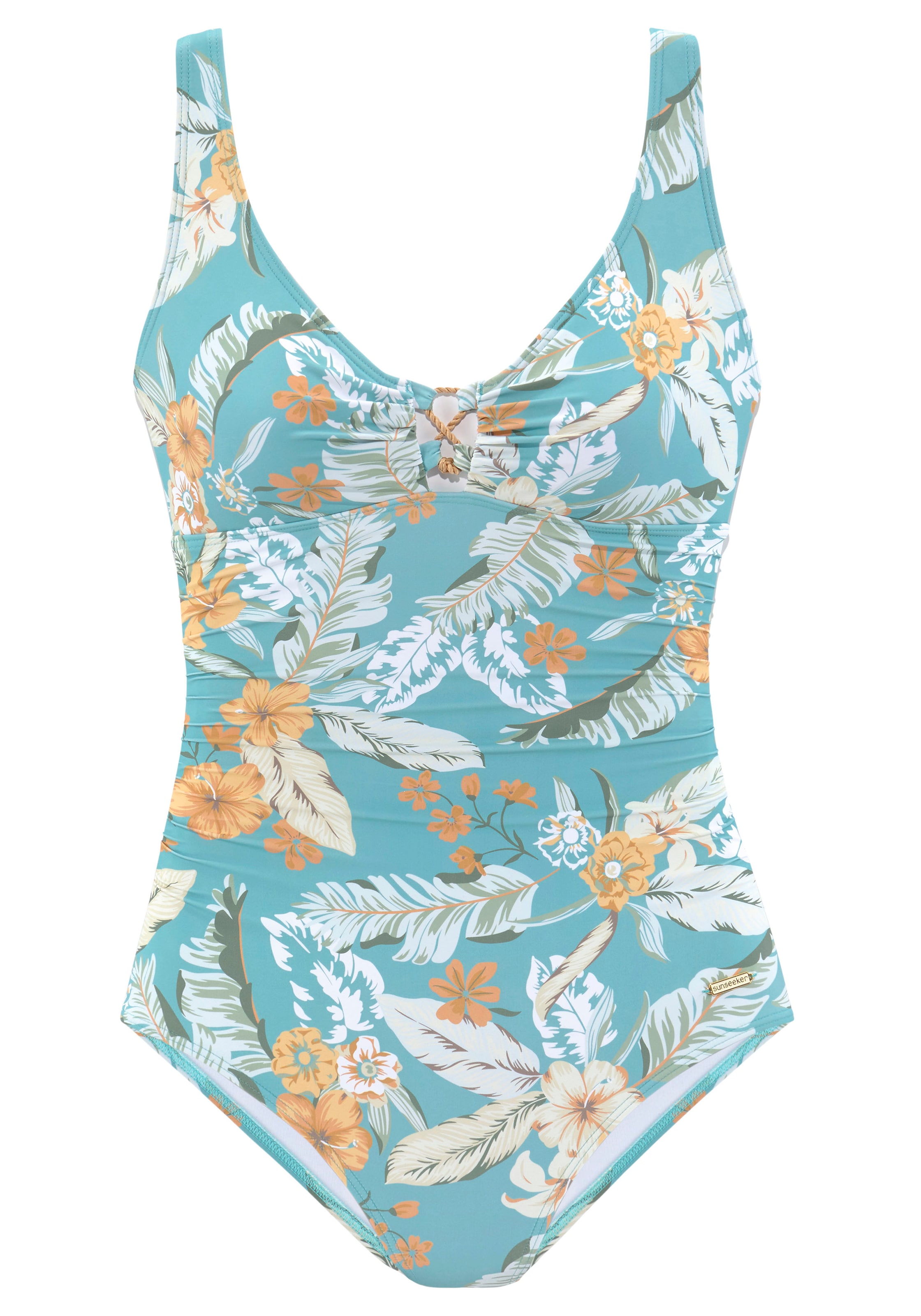 SUNSEEKER Bustier Badedragt i blå: forside