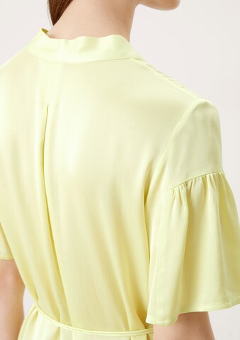 s.Oliver BLACK LABEL - Vestido en amarillo