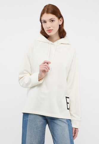 ETERNA Sweatshirt 'EVEN' in Weiß: predná strana