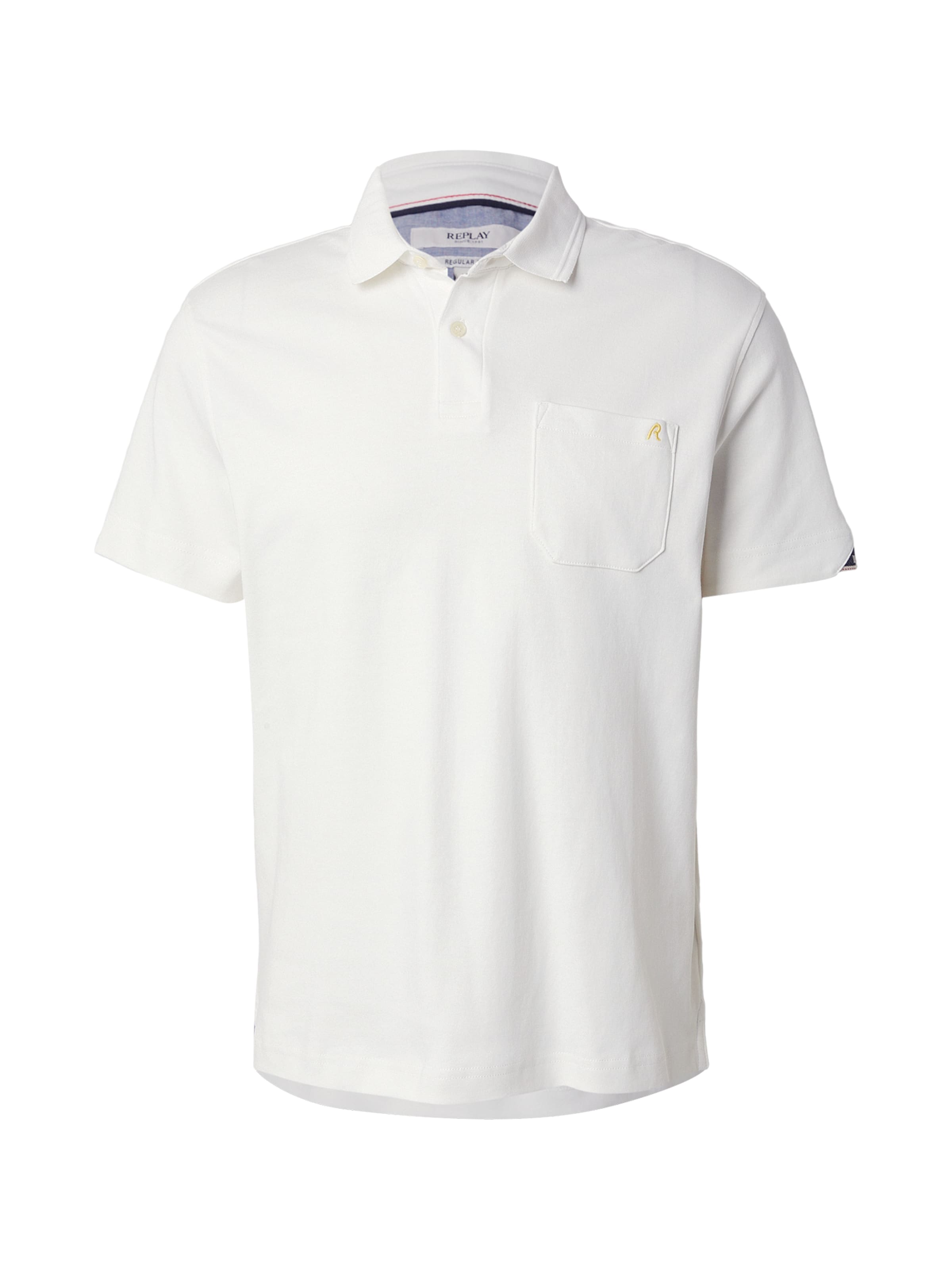 T-Shirt REPLAY en blanc : devant